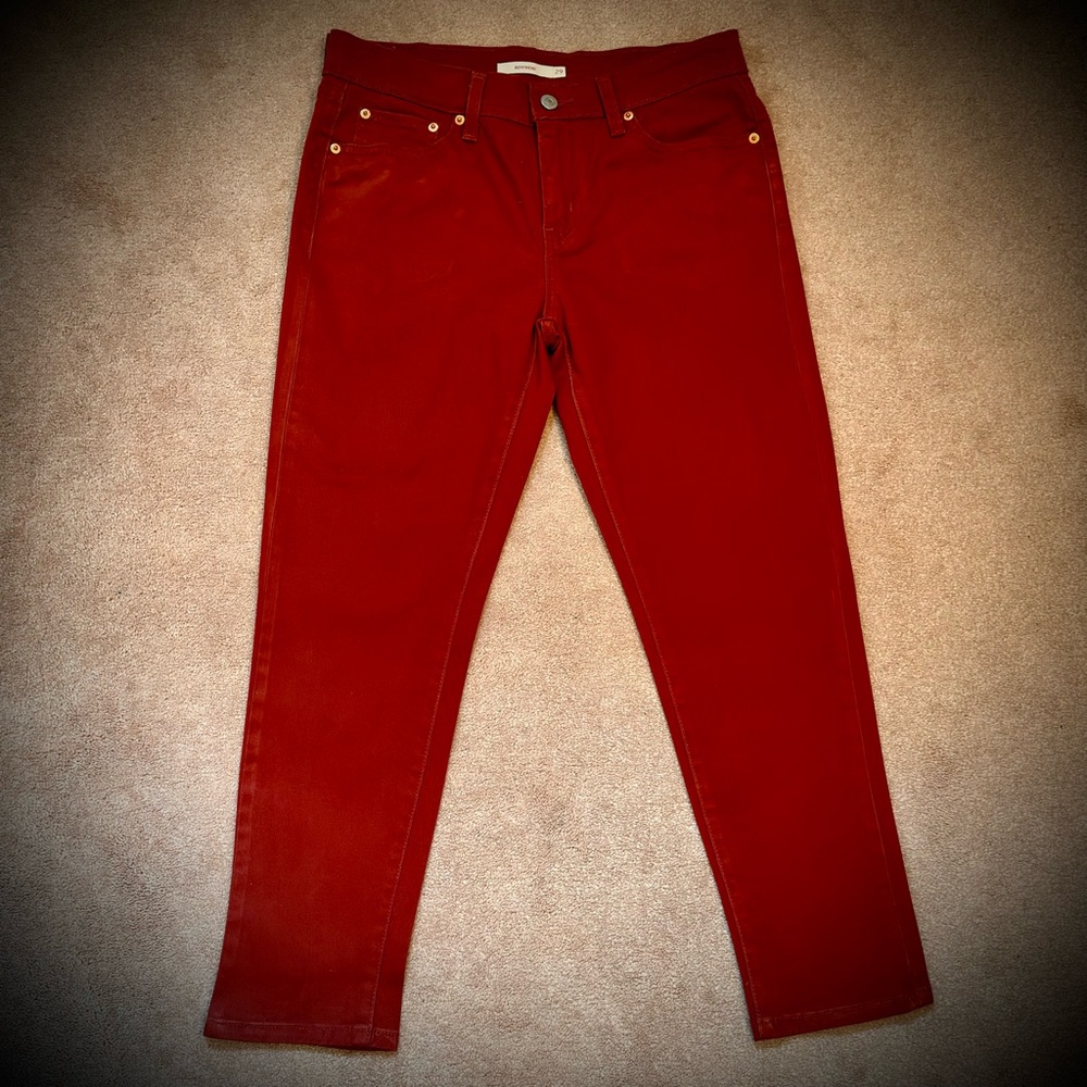 (#192) Women’s Levi’s Mid-Rise Boyfriend Pants